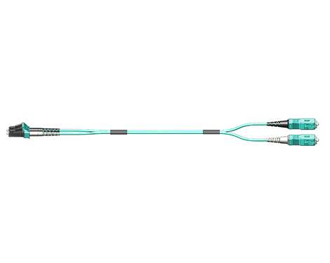 Fig.8 Patchkabel, 2.0mm, LCPC-SCPC, 50/125µm OM3, 3.0m