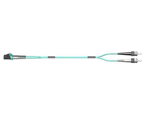 Fig.8 Patchkabel, 2.0mm, LCPC-STPC, 50/125µm OM3, 3.0m