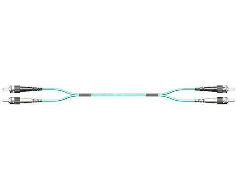 Fig.8 Patchkabel, 2.0mm, STPC-STPC, 50/125µm OM3, 1.0m