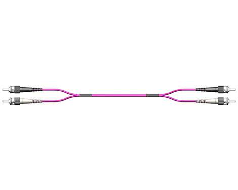 Fig.8 Patchkabel, 2.0mm, STPC-STPC, 50/125µm OM4, 2.0m