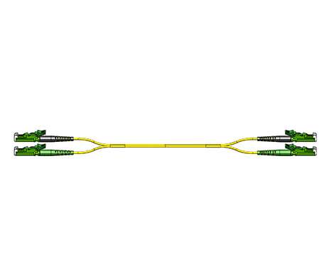 Fig.8 Patchkabel, 2.0mm, E2000APC-E2000APC, 9/125µm, 5.0m