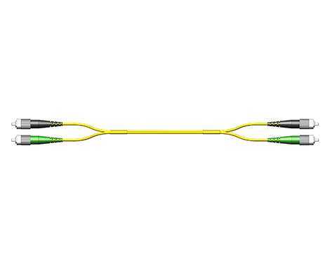 Fig.8 Patchkabel, 2.0mm, FCAPC-FCAPC, 9/125µm, 10.0m