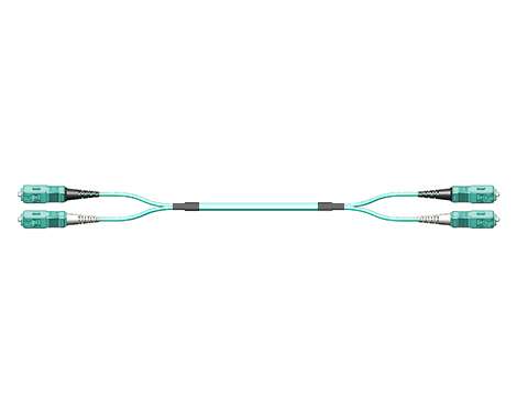 Fig.0 Patchkabel, 2.0mm, SCPC-SCPC, 50/125µm OM3, 1.5m