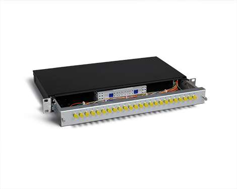 KEV 1HE Aluminium, 6 x FCPC, 9/125µm