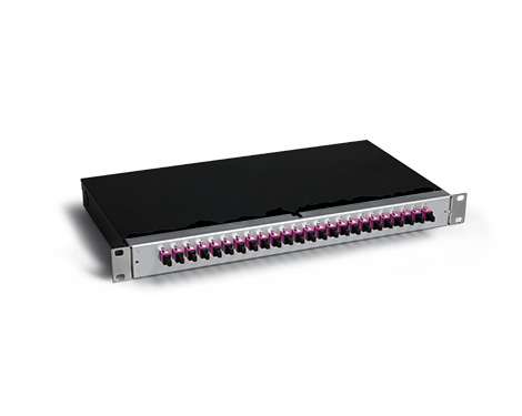 KEV 1HE Aluminium, 4 x E2000PC, OM4, H&S