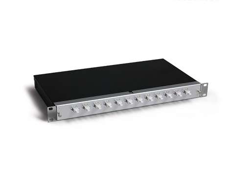 KEV 1HE Aluminium, 8 x LCPC, OM1 (4xLCPC duplex)