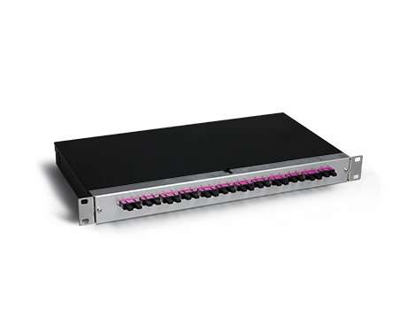 KEV 1HE Aluminium, 12 x SCPC, OM4 (6xSCPC duplex)