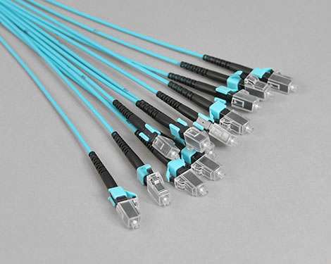 Steckermontage Breakout, 2.0mm, 2 x LCPC, 50/125µm OM3
