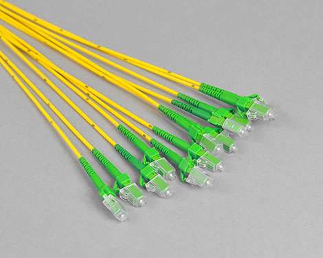 Steckermontage Breakout, 2.0mm, 8 x LCAPC, 9/125µm