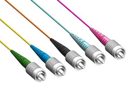 Pigtail FCPC, 9/125µm, 2.0m, gelb