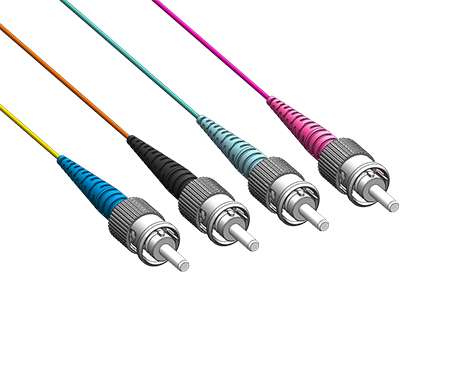 Pigtail STPC, 62.5/125µm OM1, 2.0m, blau