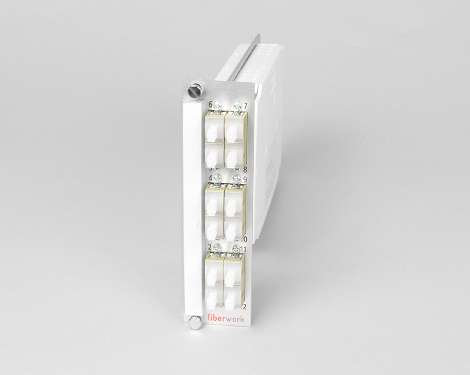Einschubmodul 7TE, 12 x SCPC, 62.5/125µm OM1 (6xSCPC duplex)