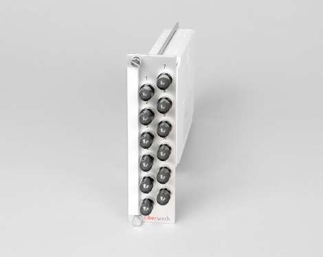 Einschubmodul 7TE, 12 x STPC, 50/125µm OM4