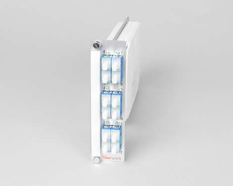 Einschubmodul 7TE, 12 x SCPC, 9/125µm (6xSCPC duplex)