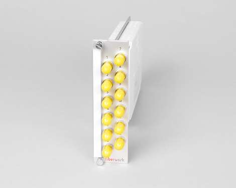 Einschubmodul 7TE, 12 x STPC, 9/125µm