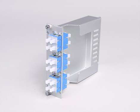 Einschubmodul 7TE, 12 x SCPC, SM, mit Überlängenfach (6xSCPC duplex)