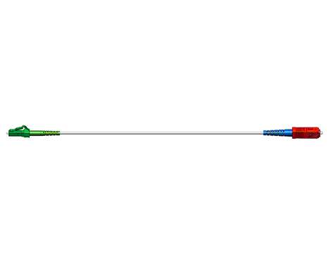 Patchkabel Simplex, 2.7mm, LCAPC-SCPC, 9/125µm, 25.0m, 10 Gbit/s