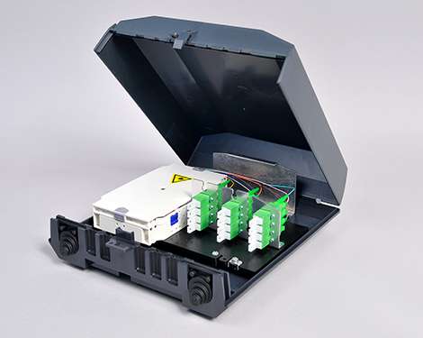Venus-Box ohne Schloss, 6 x LSH / E2000®APC FBW, 9/125µm
