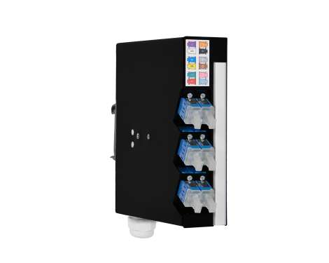 Hutschienen Box mini, Stahl, 12 x LCPC, 9/125µm (6xLCPC duplex)